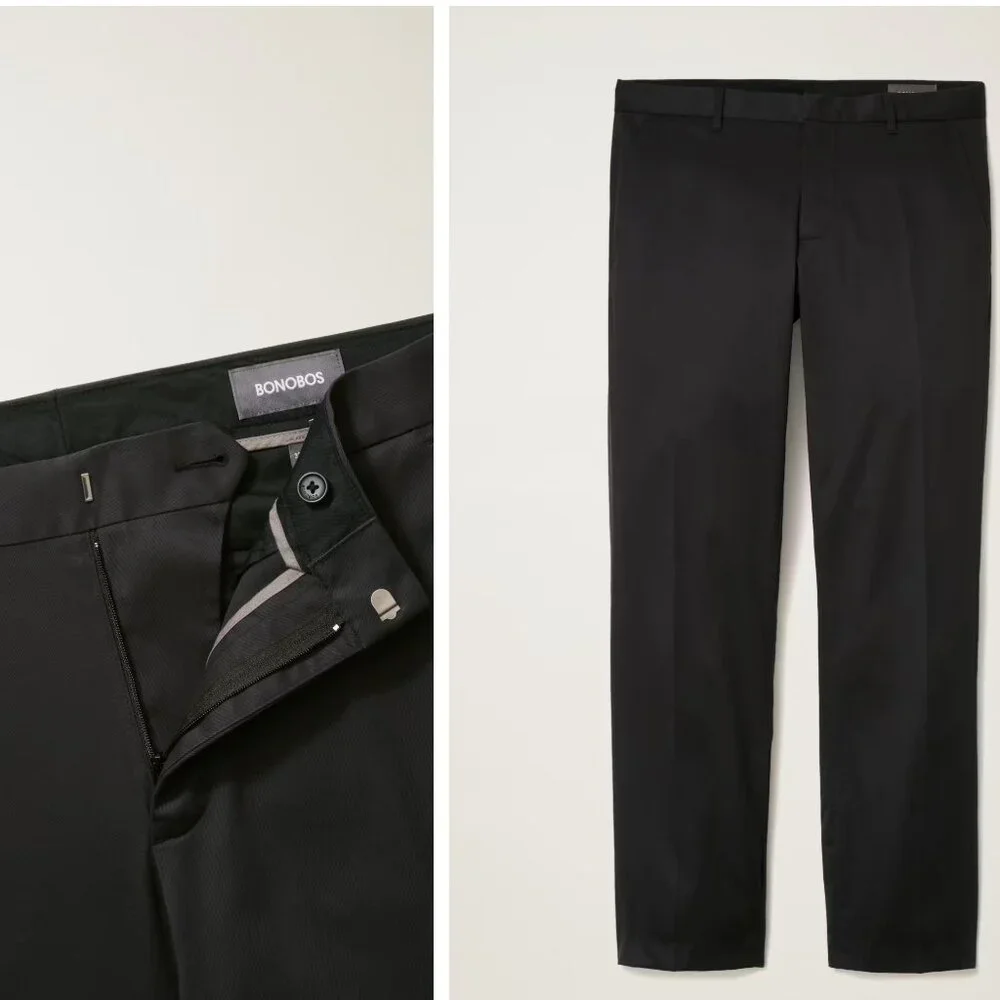 Bonobos Black Weekday Warrior Dress Slack - Picture 3 of 4